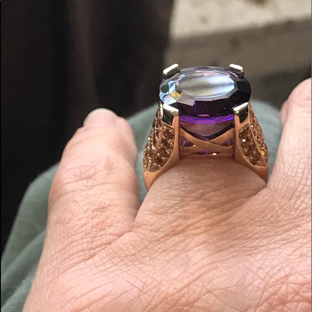 🎉HP🎉NWOT Exquisite Genuine Amethyst🎉 - Picture 6 of 8